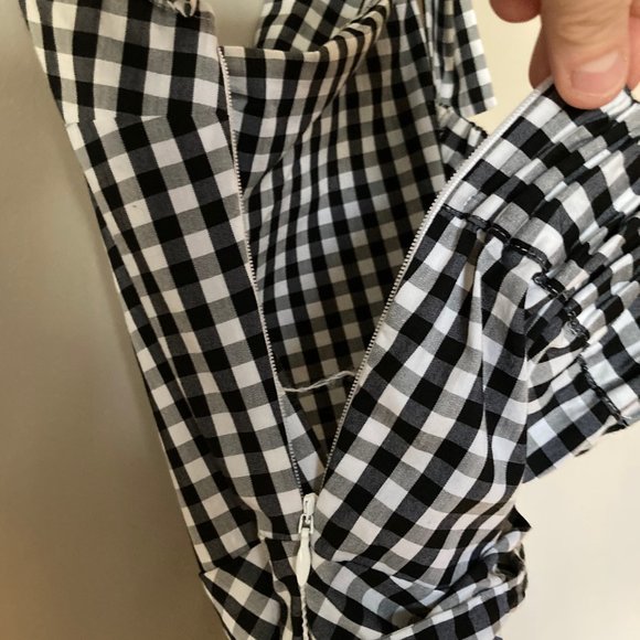 Pretty gingham print blouse - Picture 4 of 6